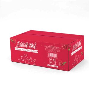 Red Hibiscus Drink - Natural Herbal Beverage Rich in Antioxidants