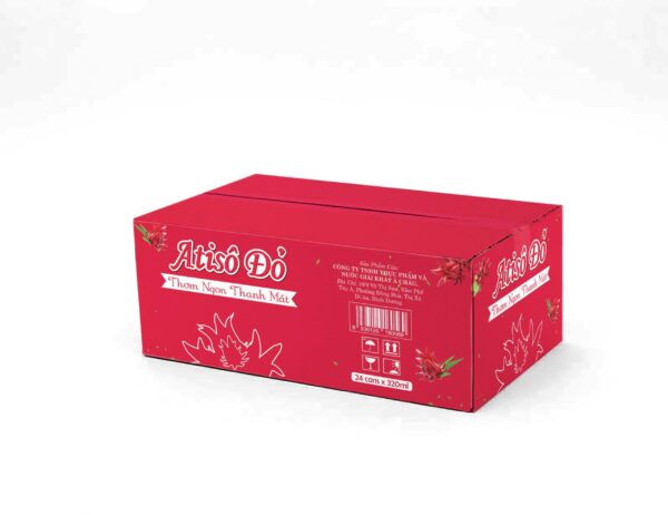 Red Hibiscus Drink - Natural Herbal Beverage Rich in Antioxidants