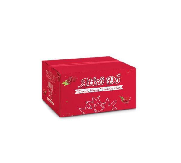 Red Hibiscus Drink - Natural Herbal Beverage Rich in Antioxidants