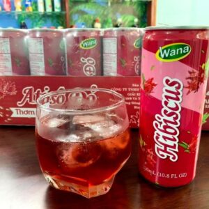 Red Hibiscus Drink - Natural Herbal Beverage Rich in Antioxidants