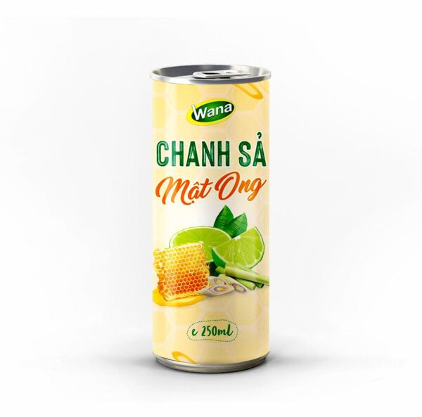 Lemongrass Honey & Lime Drink – 250ml Can