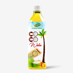 Coconut Water Drink With Lychee Flavor 500mL Pet Bottled