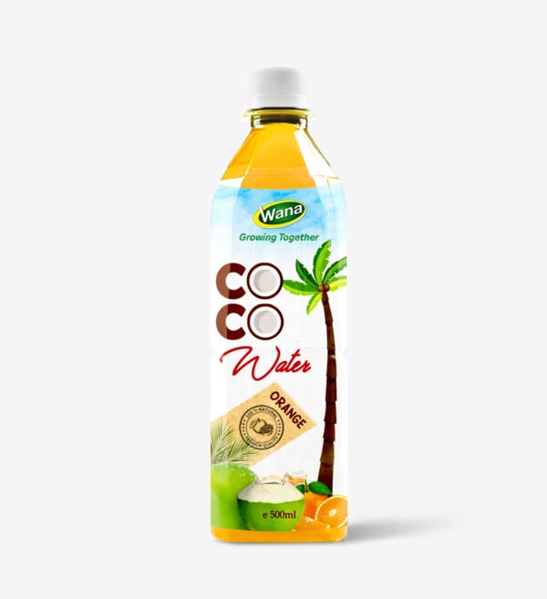 Coconut Water Drink With Lychee Flavor 500mL Pet Bottled