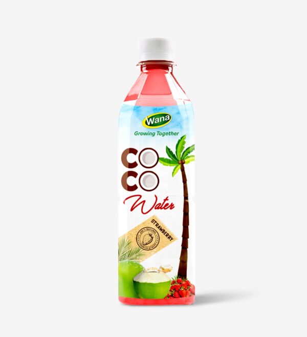 Coconut Water Drink With Lychee Flavor 500mL Pet Bottled