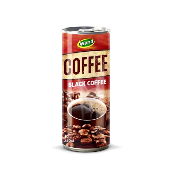 Vietnamese Black Coffee Drink 250mL Canned