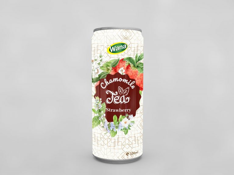 Private Label Chamomile Tea Drink with Strawberry Flavor 330ml