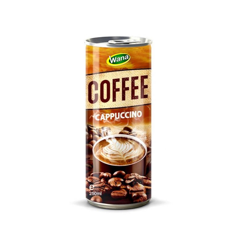 Free Sample Cappuccino Coffee Drink in 250ml Canned