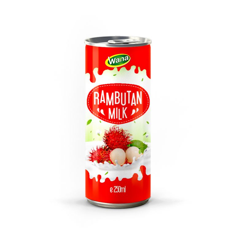 New Edition Rambutan Milk Drink 250mL Canned