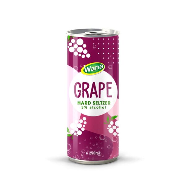 2021 New Product Hard Seltzer Drink With Strawberry Juice 250mL Canned