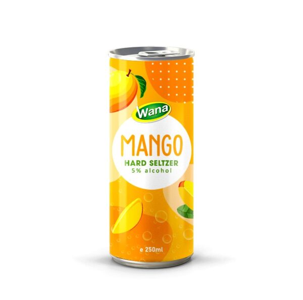 2021 New Product Hard Seltzer Drink With Strawberry Juice 250mL Canned