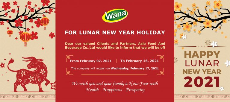 Tet Holiday Closing Announcement