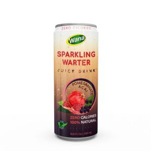 Zero Calories Sparkling Mixed Juice Drink With Passion and Mango Flavor 320mL Canned