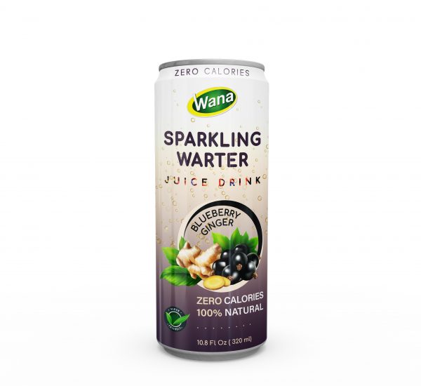 Zero Calories Sparkling Mixed Juice Drink With Passion and Mango Flavor 320mL Canned