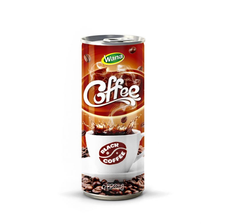 Original Vietnam Black Coffee Drink in 250ml Canned