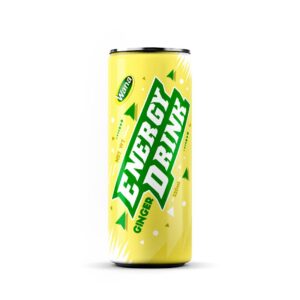 Premium Quality Orange Flavored Energy Drink in 320ml Canned
