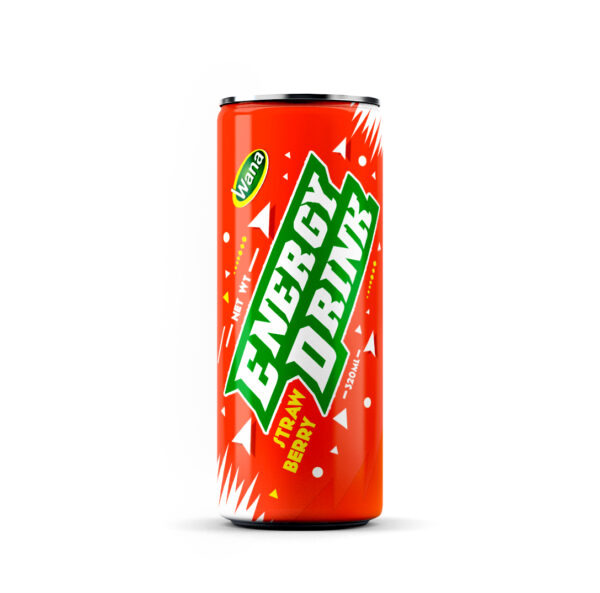 Premium Quality Orange Flavored Energy Drink in 320ml Canned