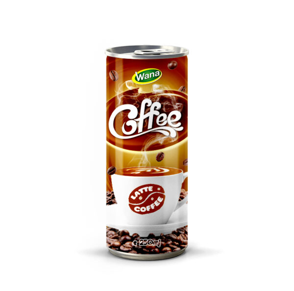 Original Vietnam Black Coffee Drink in 250ml Canned