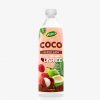 Original Coconut Water with Lychee Flavor in 500ml PET Bottle