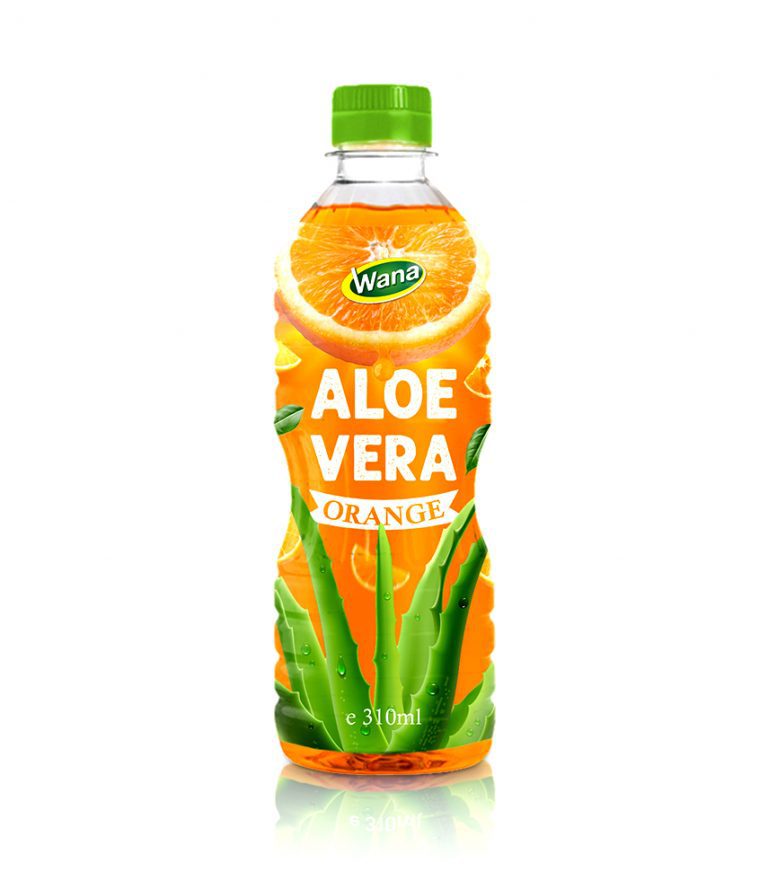 Wholesale Aloe Vera Drink with Orange Juice 310ml PET