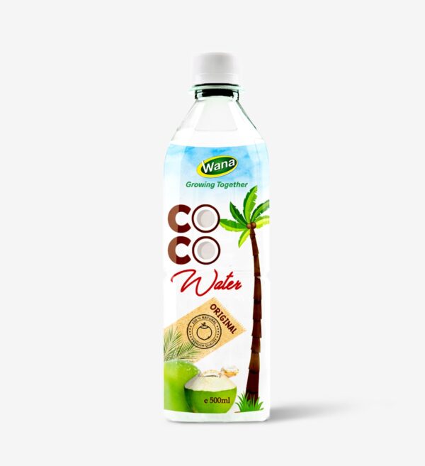500ml PET Bottle Coconut Water For Daily Drink