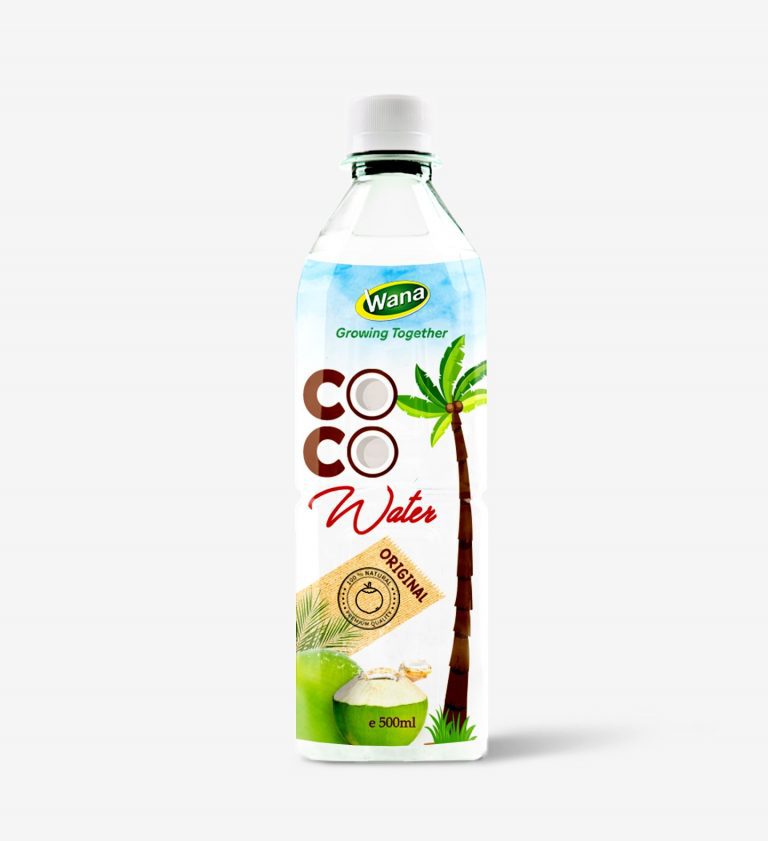 500ml PET Bottle Coconut Water For Daily Drink