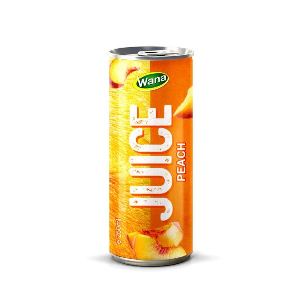 100% Natural Apple Juice Healthy Drink in 250ml canned