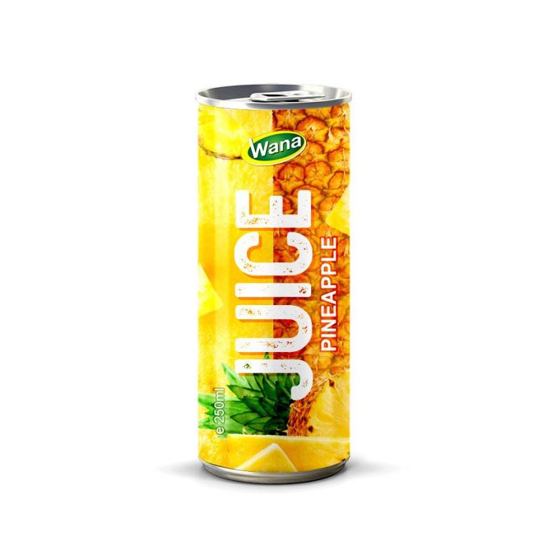 Tropical Taste Pineapple Juice Drink in 250ml Canned