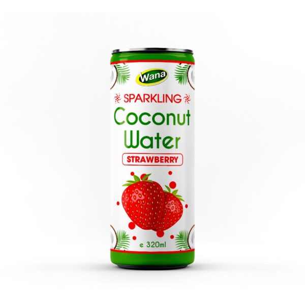 CARBONATED COCONUT DRINK ORANGE FLAVOR 320ML