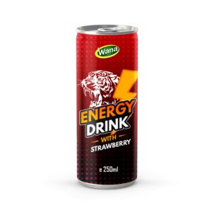 250ml Canned Energy Drink with Apple Flavor