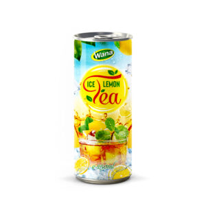 Iced Lemon Tea Drink in 250ml Canned For Summer
