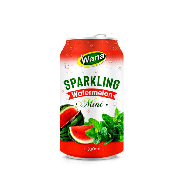 Sparkling Watermelon Juice Drink with Ginger 330ml 