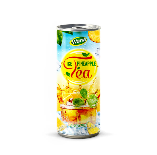 Iced Lemon Tea Drink in 250ml Canned For Summer