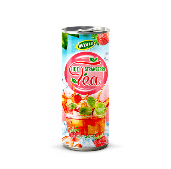 Iced Lemon Tea Drink in 250ml Canned For Summer