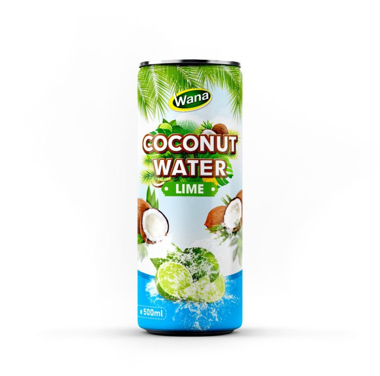 Premium Coconut Drinks with Lime Juice 500ml Canned