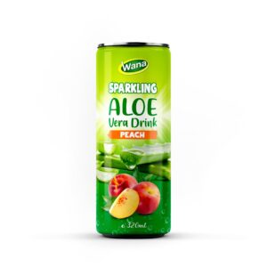 320ml Sparkling Aloe Vera Drink with Watermelon Flavor