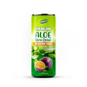 320ml Sparkling Aloe Vera Drink with Watermelon Flavor