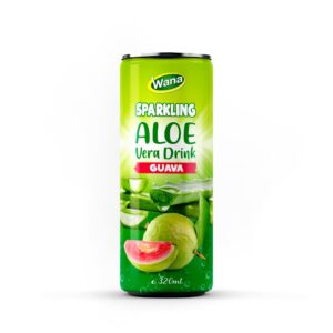 320ml Sparkling Aloe Vera Drink with Watermelon Flavor