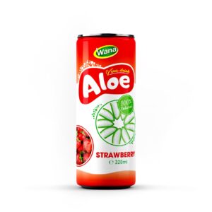  320ml Canned Aloe Vera Drink with Watermelon Flavor 