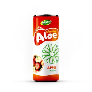  320ml Canned Aloe Vera Drink with Watermelon Flavor 
