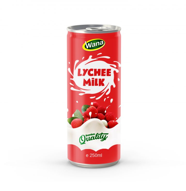 Private Label Milk Drinks with Lychee Flavor 250ml
