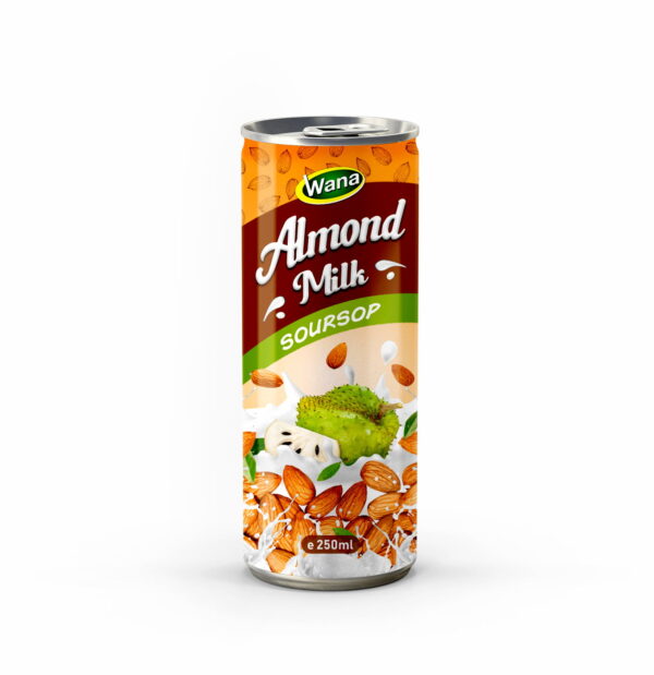 Banana Flavored Almond Milk Drink in 250ml Canned