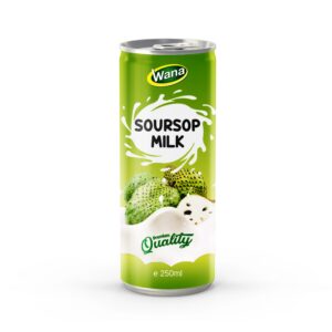 Soursop Flavored Milk Drinks 250ml Canned