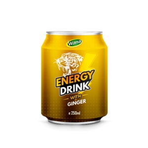 OEM Strawberry Flavored Energy Drink in 250ml Can
