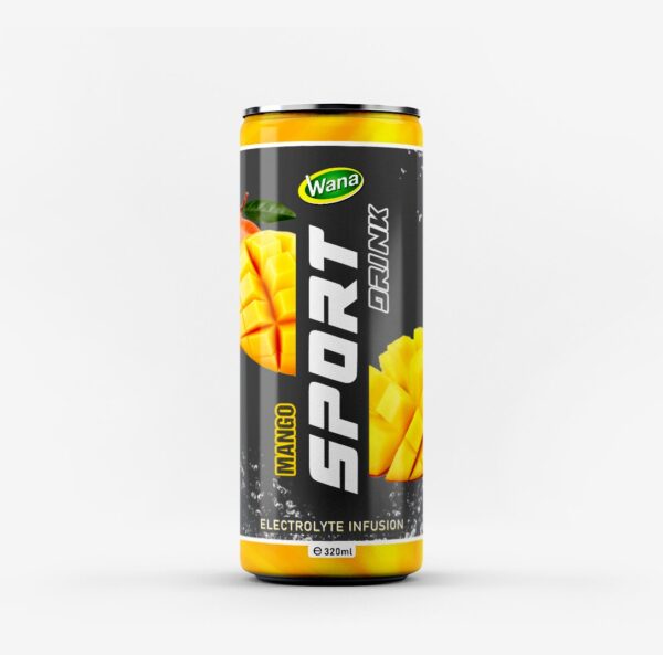 OEM Sport drink w Apple flavor in 320ml canned