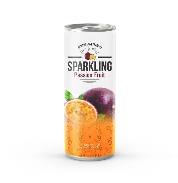 Carbonated Mango Juice Drink in 250ml Canned