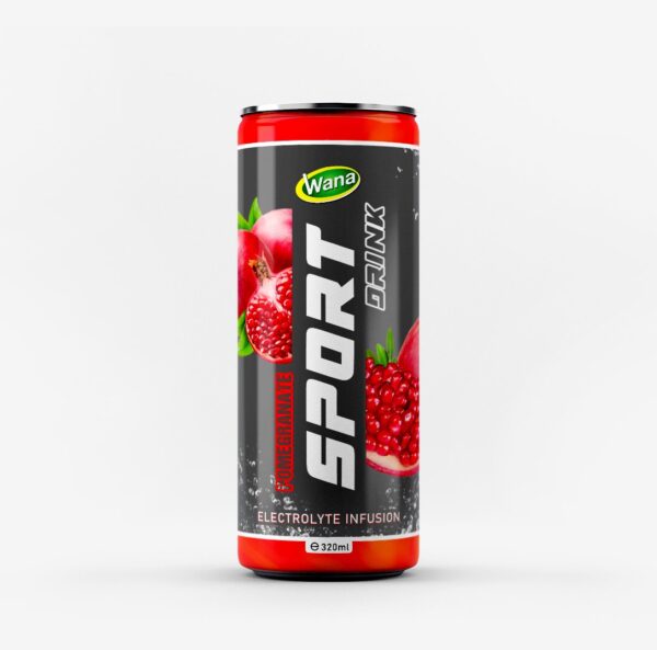 OEM Sport drink w Apple flavor in 320ml canned
