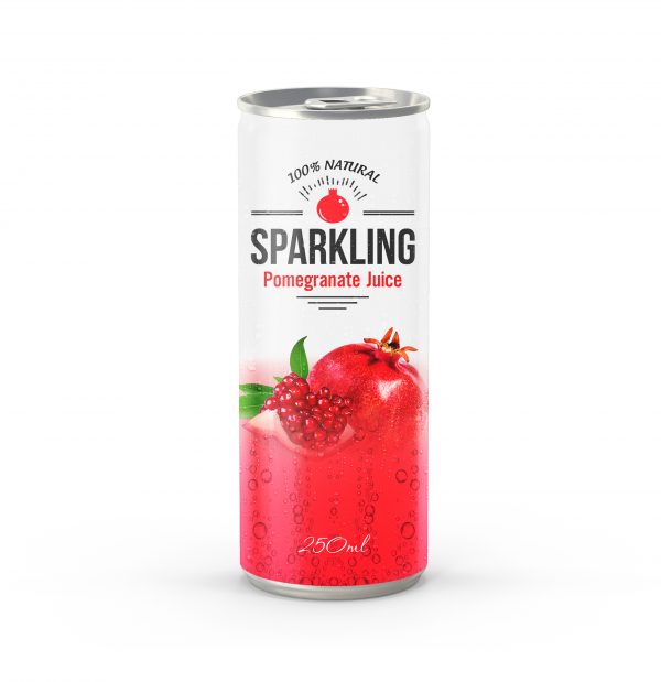 Carbonated Mango Juice Drink in 250ml Canned