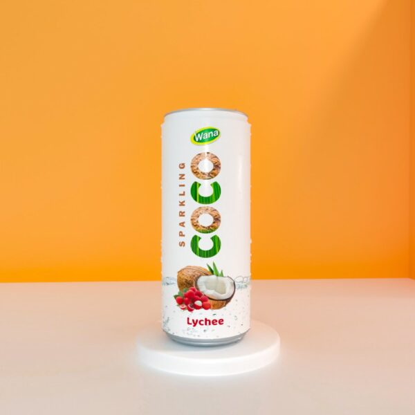 Sparkling Coco Drink with Pineapple Flavor in 250ml