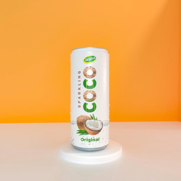 Sparkling Coco Drink with Pineapple Flavor in 250ml