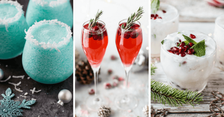 UNFORGETTABLE CHRISTMAS DRINK RECIPES